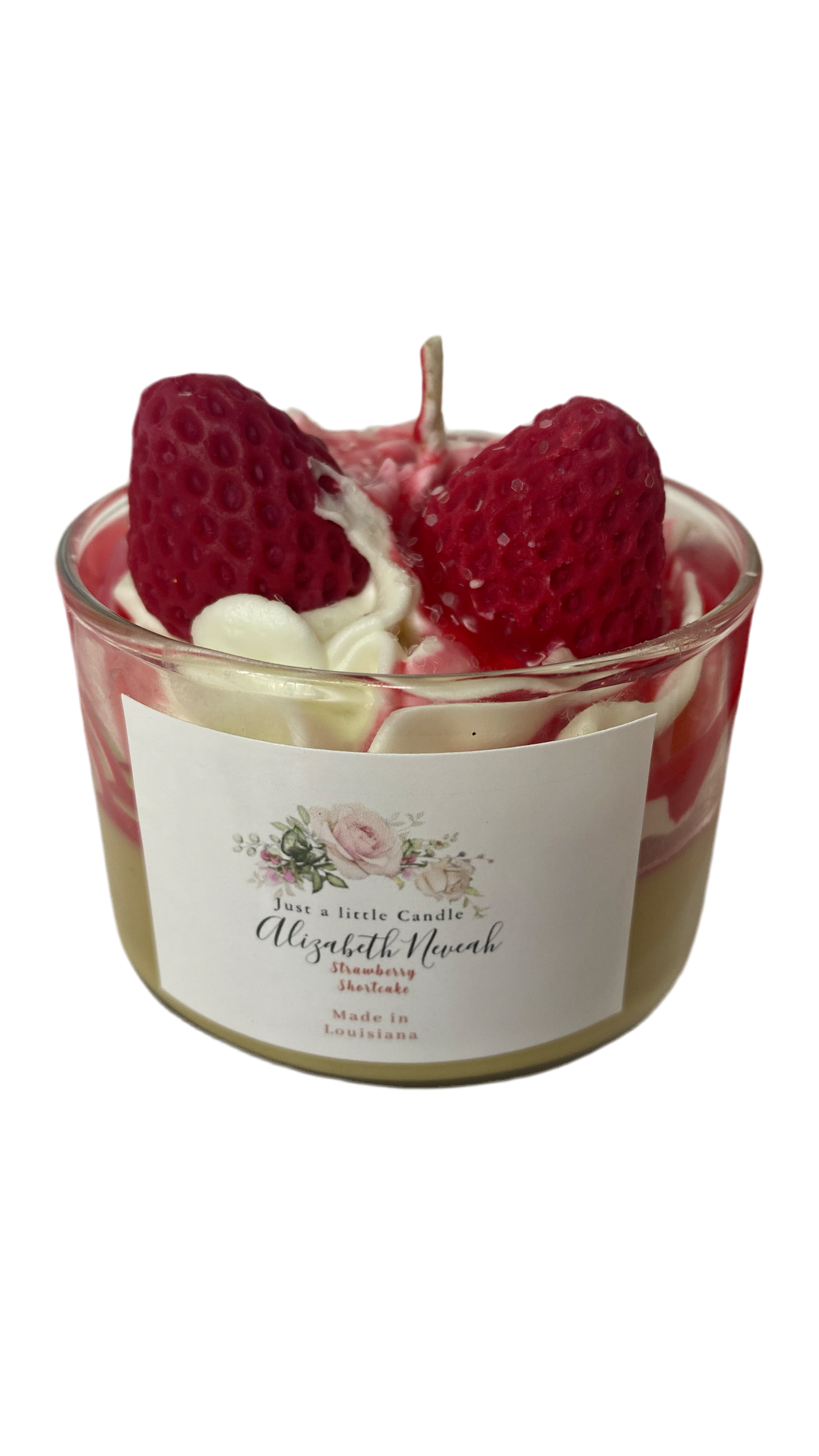 Mini Dessert Tumbler Candles - Food dessert Yummy Cute Bomshell, Tropical Rum, Coffee, Strawberry Shortcake, Perfect Gift for anyone, Natural Soy Wax