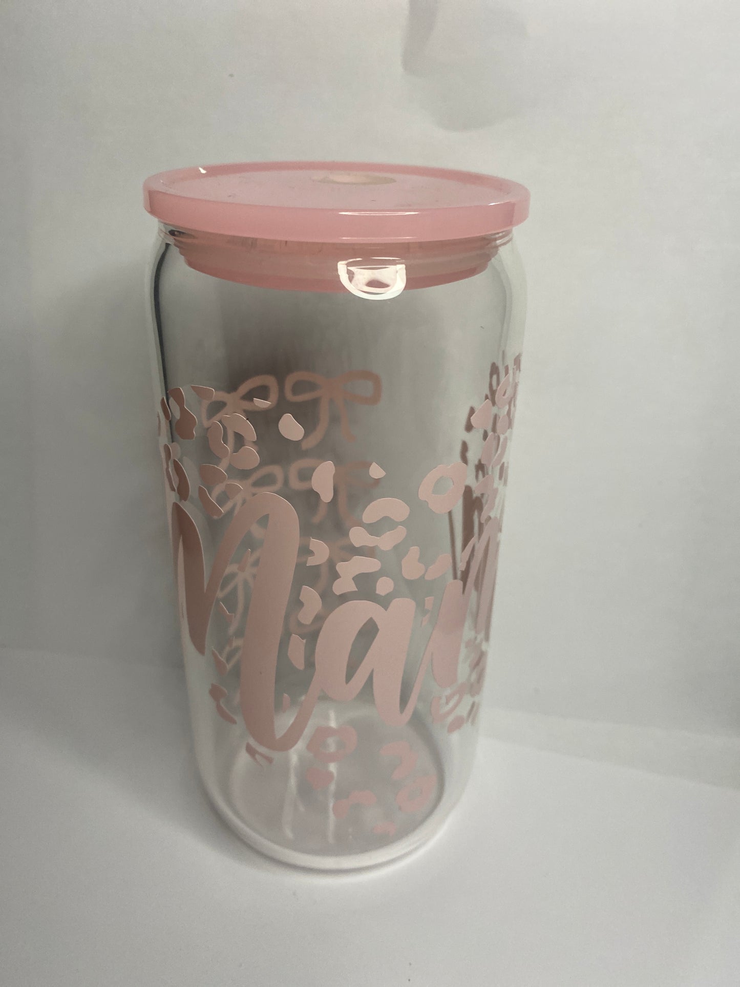 Sweet Sips Only - 16oz Donut Glass Can