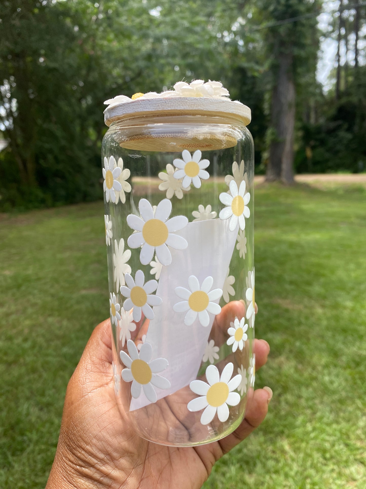 Sweet Sips Only - 16oz Donut Glass Can