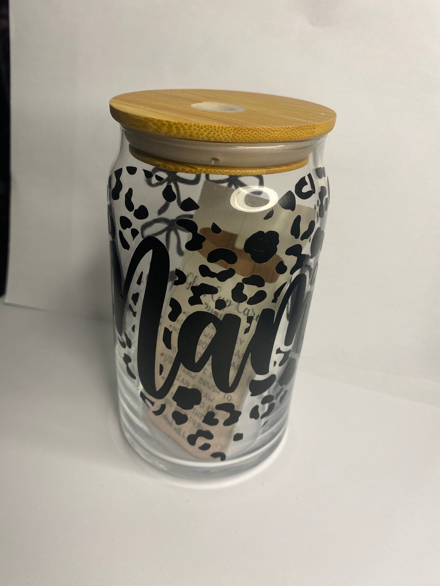 Sweet Sips Only - 16oz Donut Glass Can