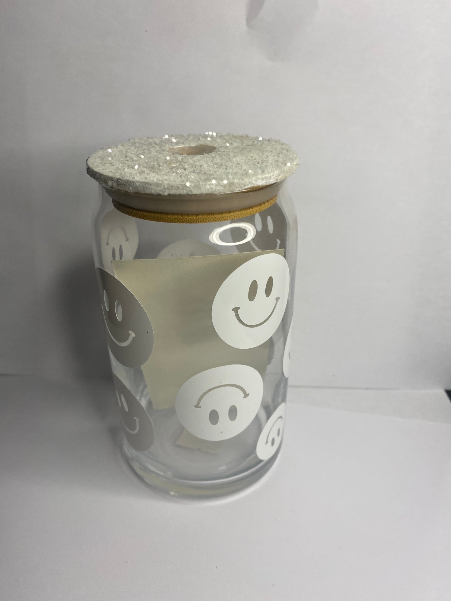 Sweet Sips Only - 16oz Donut Glass Can