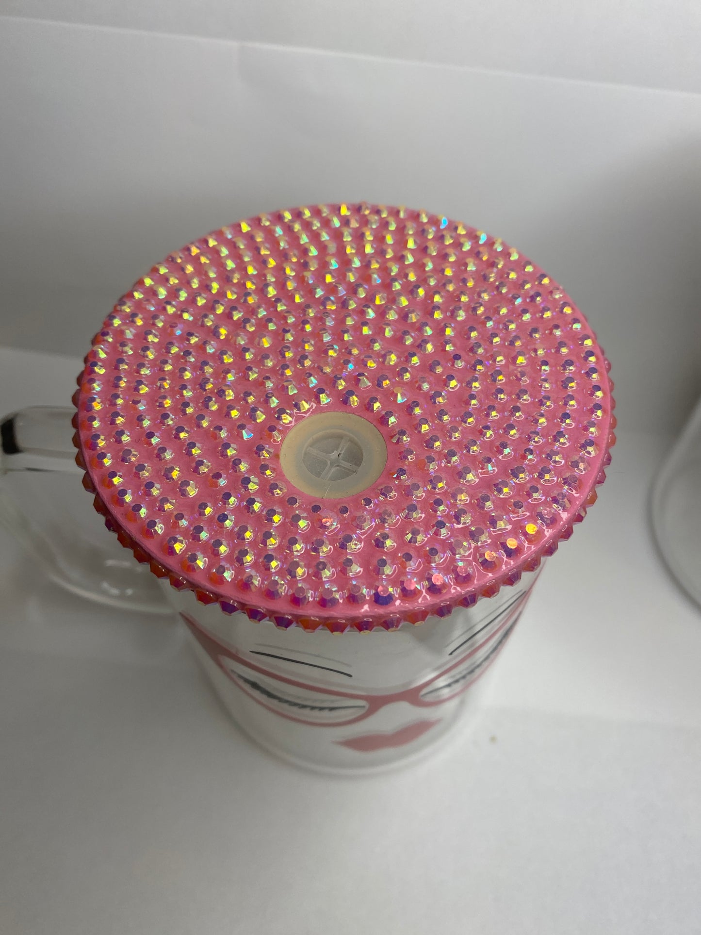 Sassy Sips Glam Vision 16oz Glass Mug