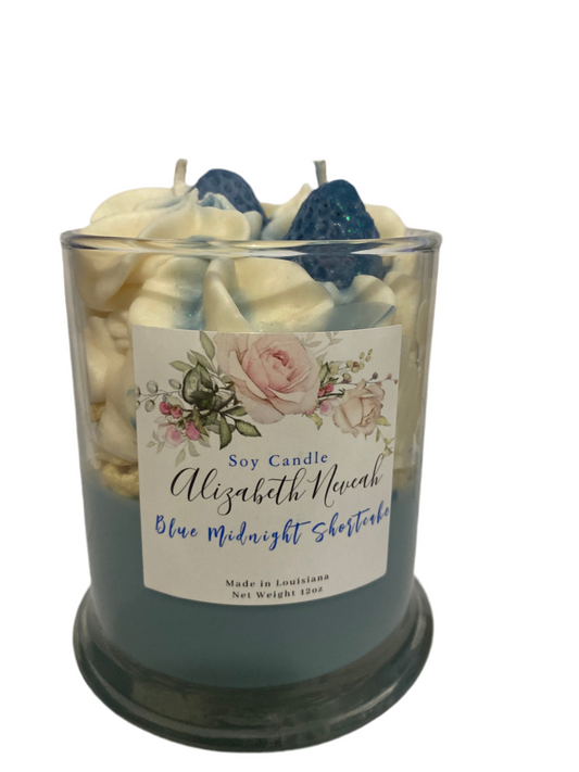 Blue Midnight Shortcake 12oz Soy Candle