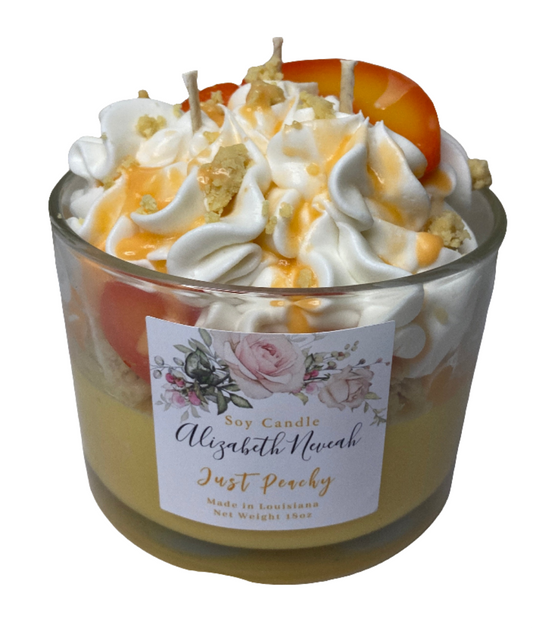 18oz Dessert Soy Candle & Peachy Ring Soy Candle.
& Just Peachy & Strawberry Shortcake 


PeachyVibes
CandleVibes