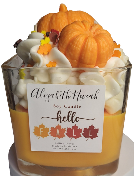 Hello Fall 12oz Soy Candle