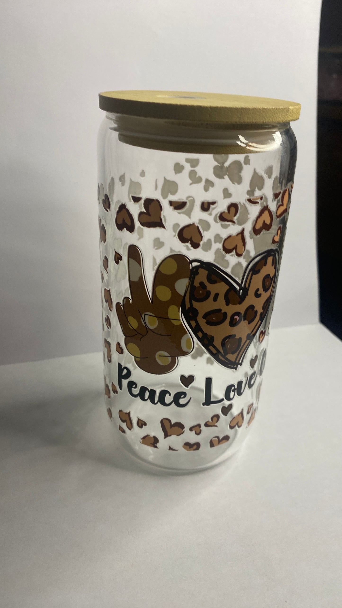 Sweet Sips Only - 16oz Donut Glass Can
