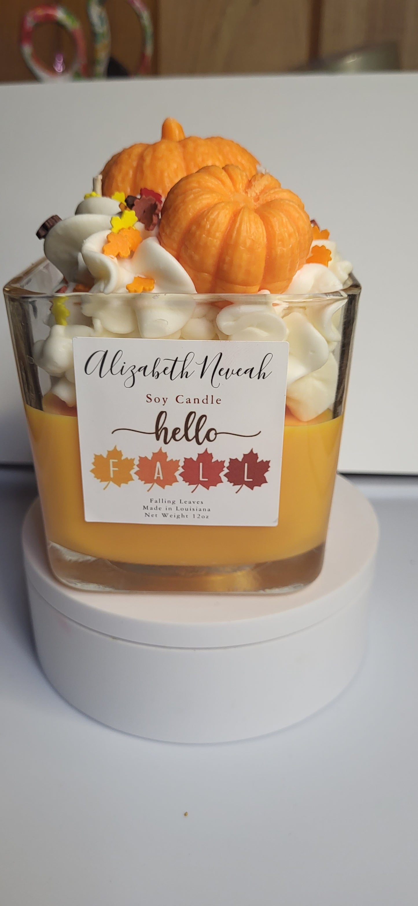 Hello Fall 12oz Soy Candle