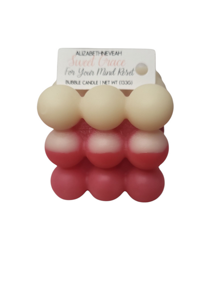 Scented Bubble Candle- Aesthetic, Aromatic, and Absolutely Irresistible!